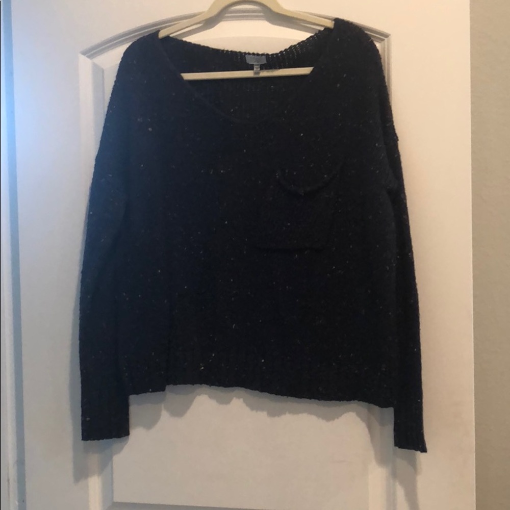 Dark blue sweater